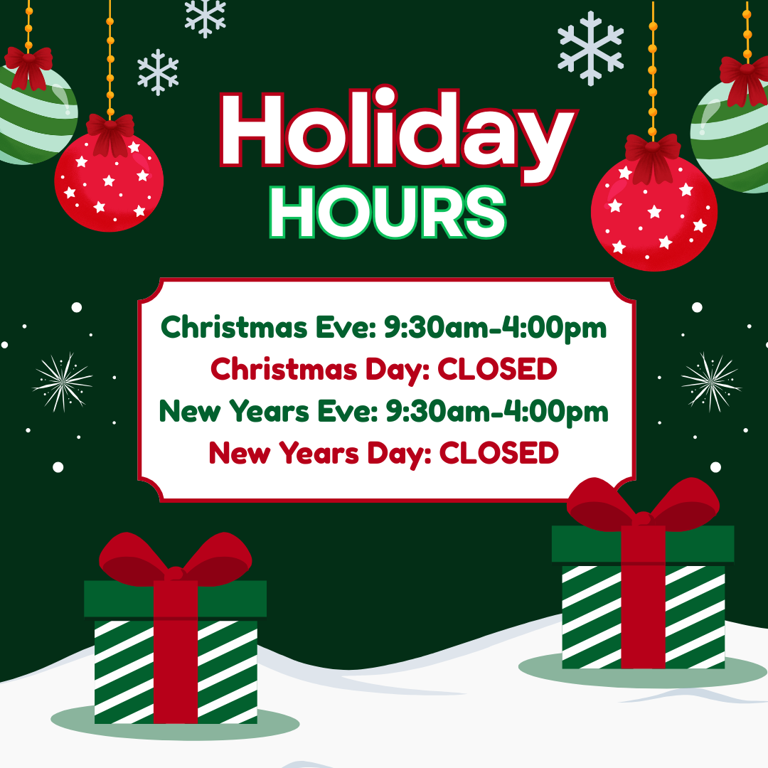 holiday hours